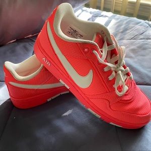 Neon Pink Nike AirForce 1s